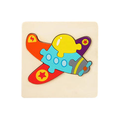 Puzzle Educaționale din lemn – Forme și Animale