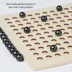 Joc de șah magnetic cu bile, 6 ani+