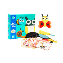 Set de figuri geometrice Animago, 3 ani+