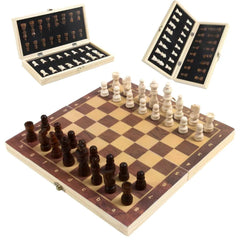 Joc de șah clasic, din lemn