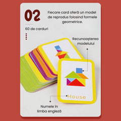 Tangram Kids - Joc de logică și creativitate, 3 ani+