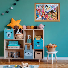 Puzzle Clubul Winx, 180 piese, 7 ani+