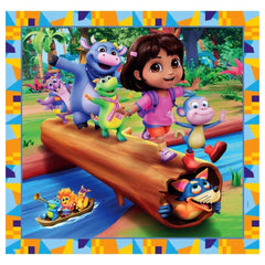 Puzzle 3 în 1 Dora Exploratoarea, 3 x 48 piese, 5 ani+
