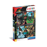Puzzle Jurassic World 2 în 1, 2 x 60 piese, 4 ani+