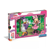 Puzzle Minnie și Daisy, 24 piese Maxi, 3 ani+