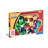 Puzzle Omul de Fier și Prietenii lui Uimitori, 24 piese Maxi, 3 ani+