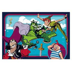 Puzzle Peter Pan și Pinocchio, 2 x 60 piese, 4 ani+