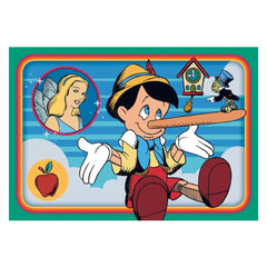Puzzle Peter Pan și Pinocchio, 2 x 60 piese, 4 ani+