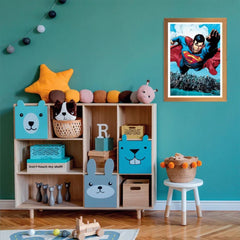 Puzzle Superman Sky Defender, 180 piese, 7 ani+