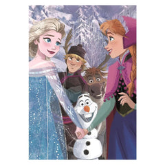 Puzzle Regatul de gheață, 104 piese, 6 ani+
