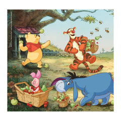 Puzzle Ursulețul Winnie Puh 3 în 1, 3 x 48 piese, 5 ani+