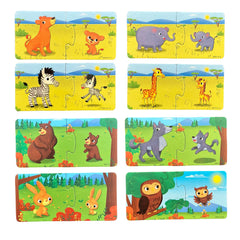 Puzzle educativ Baby Logic, joc de asociere mamă-pui