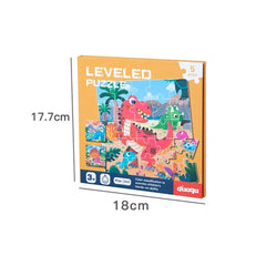 Carte puzzle 3 în 1, 10 tematici variate