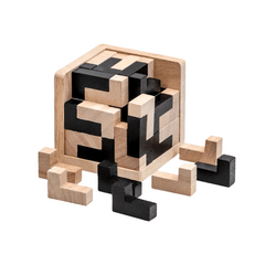 Cub puzzle din lemn, Tetris