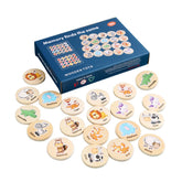 Găsește perechea potrivită, Joc de memorie, 10 perechi, 3 ani+