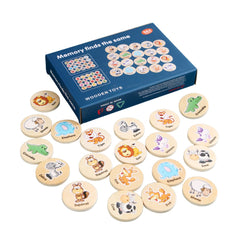 Găsește perechea potrivită, Joc de memorie, 10 perechi, 3 ani+