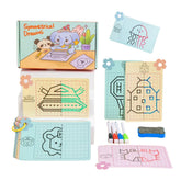 Desenează simetric, joc educativ