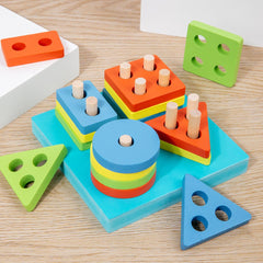 Joc de învățare forme și culori – Sortator