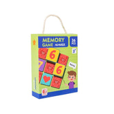 Găsește perechea: cifre și forme, 18 perechi, 3 ani+