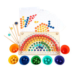 Joc de sortare a bilelor - Curcubeu