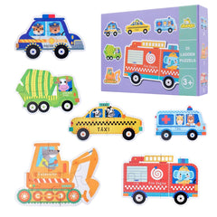 Set din 6 puzzle, 8 tematici