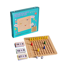 Joc educativ Cursa Împărțirii, cu 100 carduri