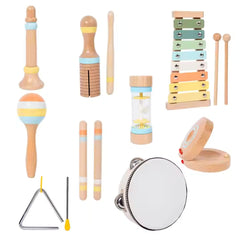 Set din 7 instrumente muzicale, 1 an+