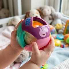Minge zornăitoare Peppa Pig pentru bebeluși