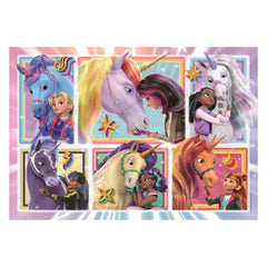 Puzzle Academia Unicornilor, 104 piese, 6 ani+