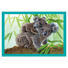 Puzzle Animale Sălbatice 4 în 1, 72 piese, 3 ani+