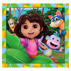 Puzzle 3 în 1 Dora Exploratoarea, 3 x 48 piese, 5 ani+