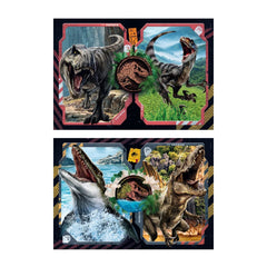 Puzzle Jurassic World 2 în 1, 2 x 60 piese, 4 ani+