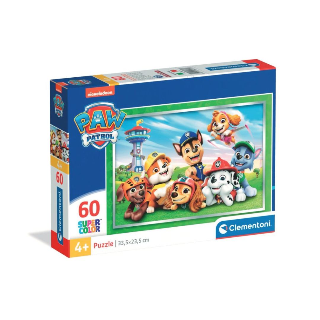 Puzzle Patrula Cățelușilor, 60 piese, 4 ani+