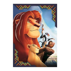 Puzzle Regele Leu, 104 piese, 6 ani+