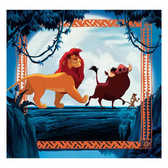 Puzzle Regele Leu, 3 x 48 piese, 5 ani+