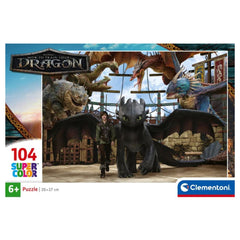 Puzzle Cum să-ți dresezi dragonul, 104 piese, 6 ani+