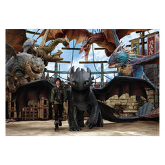 Puzzle Cum să-ți dresezi dragonul, 104 piese, 6 ani+