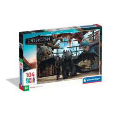 Puzzle Cum să-ți dresezi dragonul, 104 piese, 6 ani+