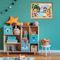 Puzzle Disney Princess, 104 piese, 6 ani+