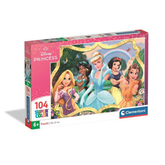 Puzzle Disney Princess, 104 piese, 6 ani+