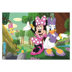 Puzzle Minnie Mouse 2 în 1, 2 x 60 piese, 4 ani+