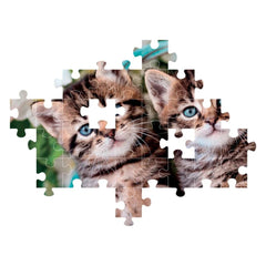 Puzzle 2 Pisicuțe Gemene, 60 piese, 4 ani+