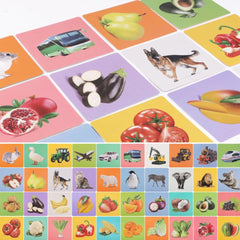 Set 20 Carduri Educative pentru Bebeluși, Stimulare Cognitivă și Vizuală, 12-36 luni