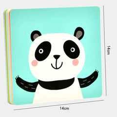 Set 20 Carduri Educative pentru Bebeluși, Stimulare Cognitivă și Vizuală, 6-12 luni