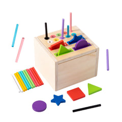 Cub de Sortare forme și bețisoare, 18 luni+