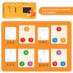 Joc de descompunere a numerelor, adunare și scădere, 3 ani+