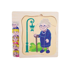 Puzzle în 5 Straturi, Etapele Vieții