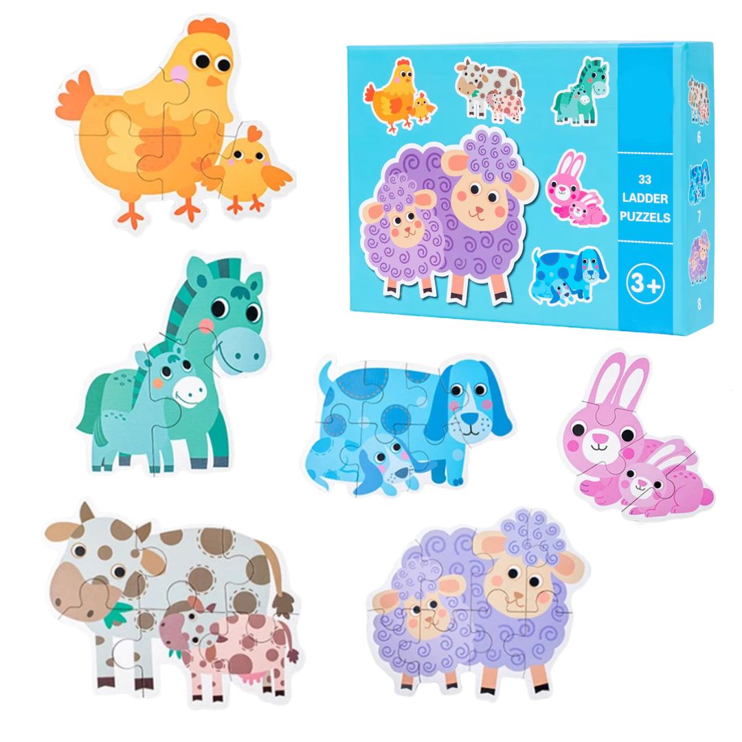 Set din 6 puzzle, 7 tematici