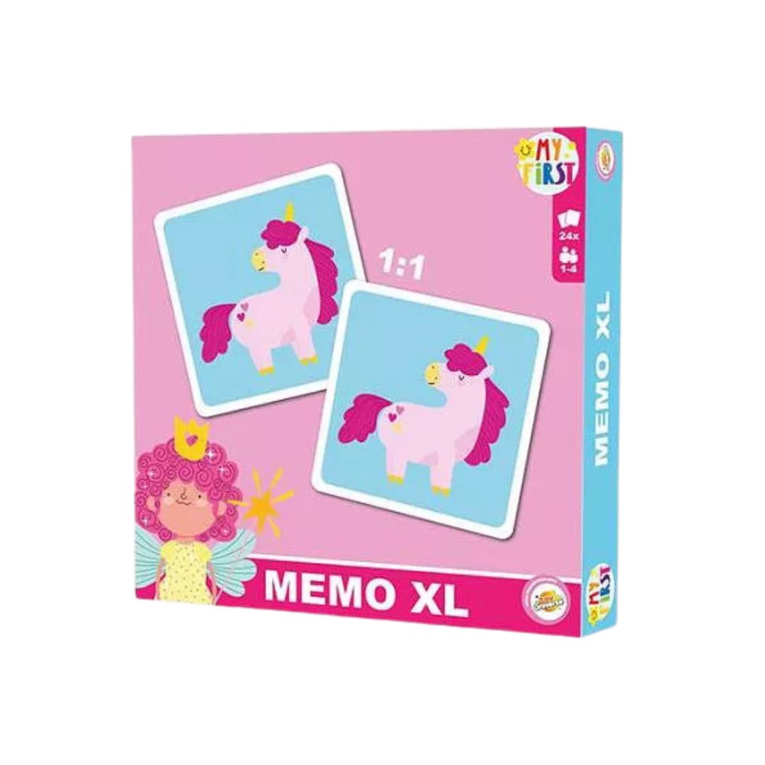 Unicornii Jucăuși - Găsește Perechea, 24 carduri XL, 3 ani+